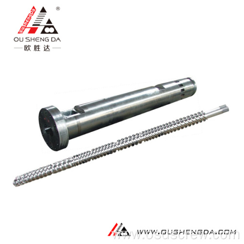 good mixing single screw and barrel for extruder cable PVC